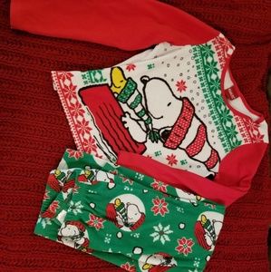Snoopy Christmas pajamas